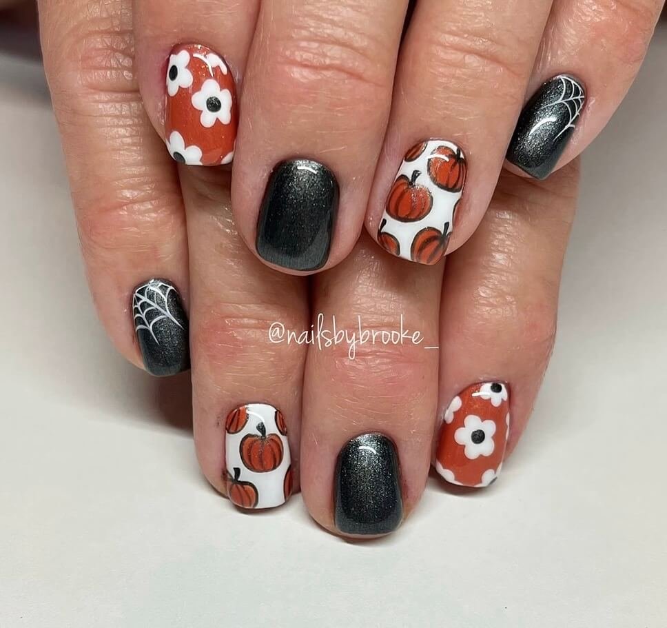 short october nails