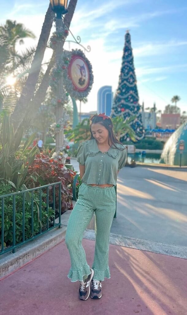 green Christmas disney outfits