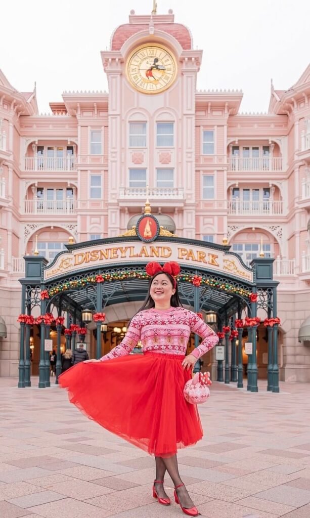 red Christmas disney outfits