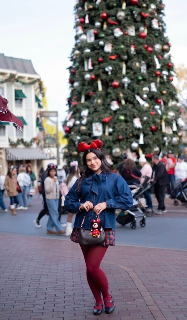 preppy Christmas disney outfits
