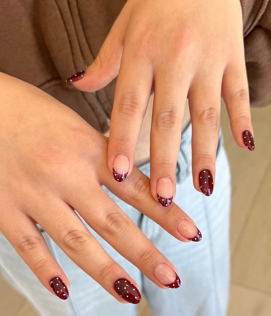 almond november nails