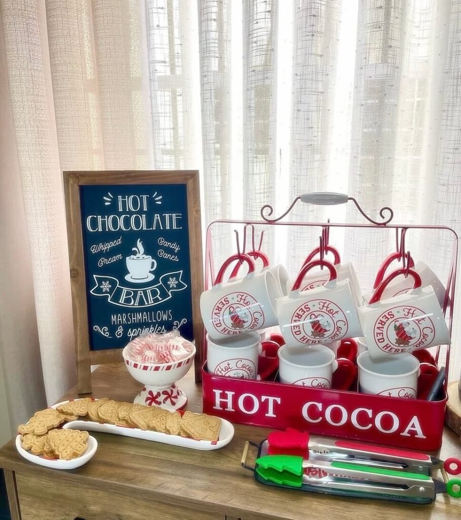 small hot cocoa bar ideas 