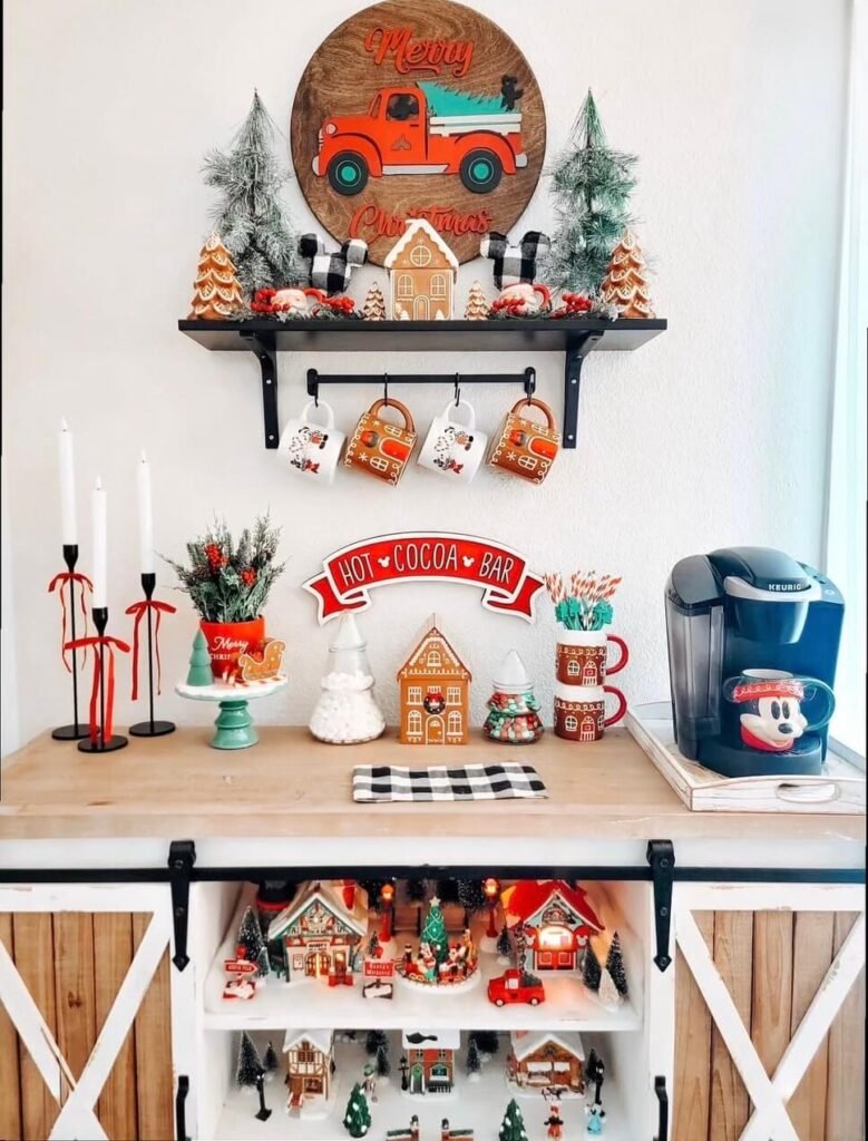 hot cocoa bar station